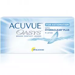 Acuvue Oasys For Astigmatism 6pck עדשות מגע צילינדר דו שבועיות